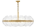 FREDRICK RAMOND, LILLIA DRUM CHANDELIER, PENDANT LIGHT