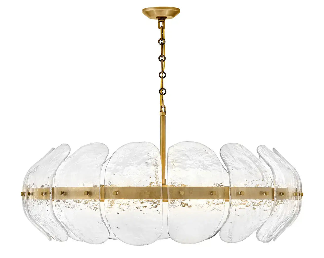 FREDRICK RAMOND, Lillia Convertible Drum Chandelier, PENDANT LIGHT