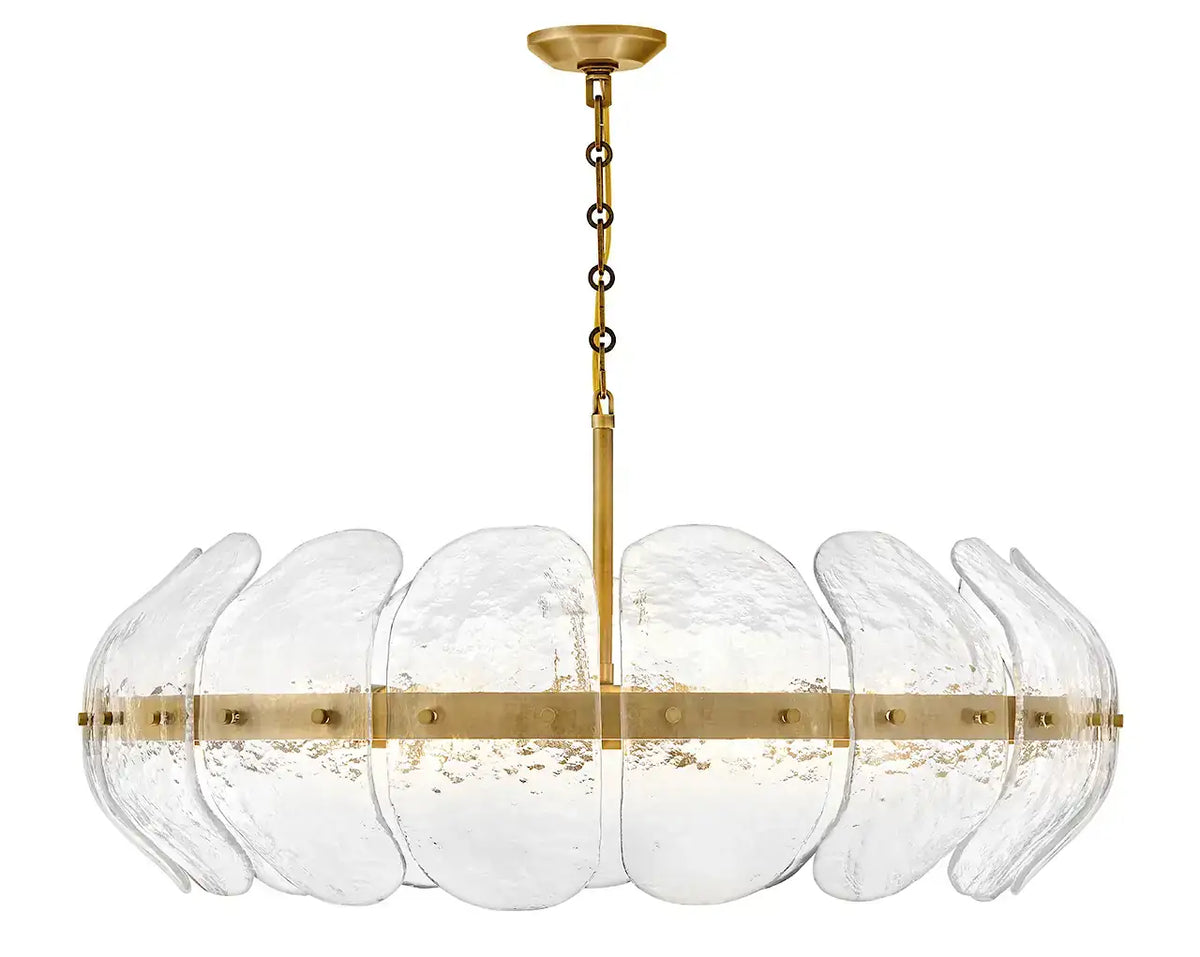FREDRICK RAMOND, Lillia Convertible Drum Chandelier, CHANDELIER LIGHT
