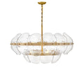 FREDRICK RAMOND, LILLIA DRUM CHANDELIER, PENDANT LIGHT