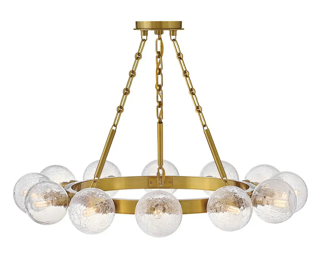 FREDRICK RAMOND, Coco Single Tier Chandelier, PENDANT LIGHT