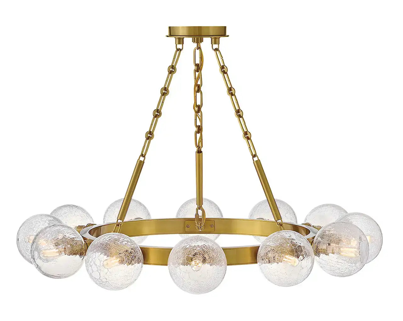 FREDRICK RAMOND, Coco Single Tier Chandelier, PENDANT LIGHT