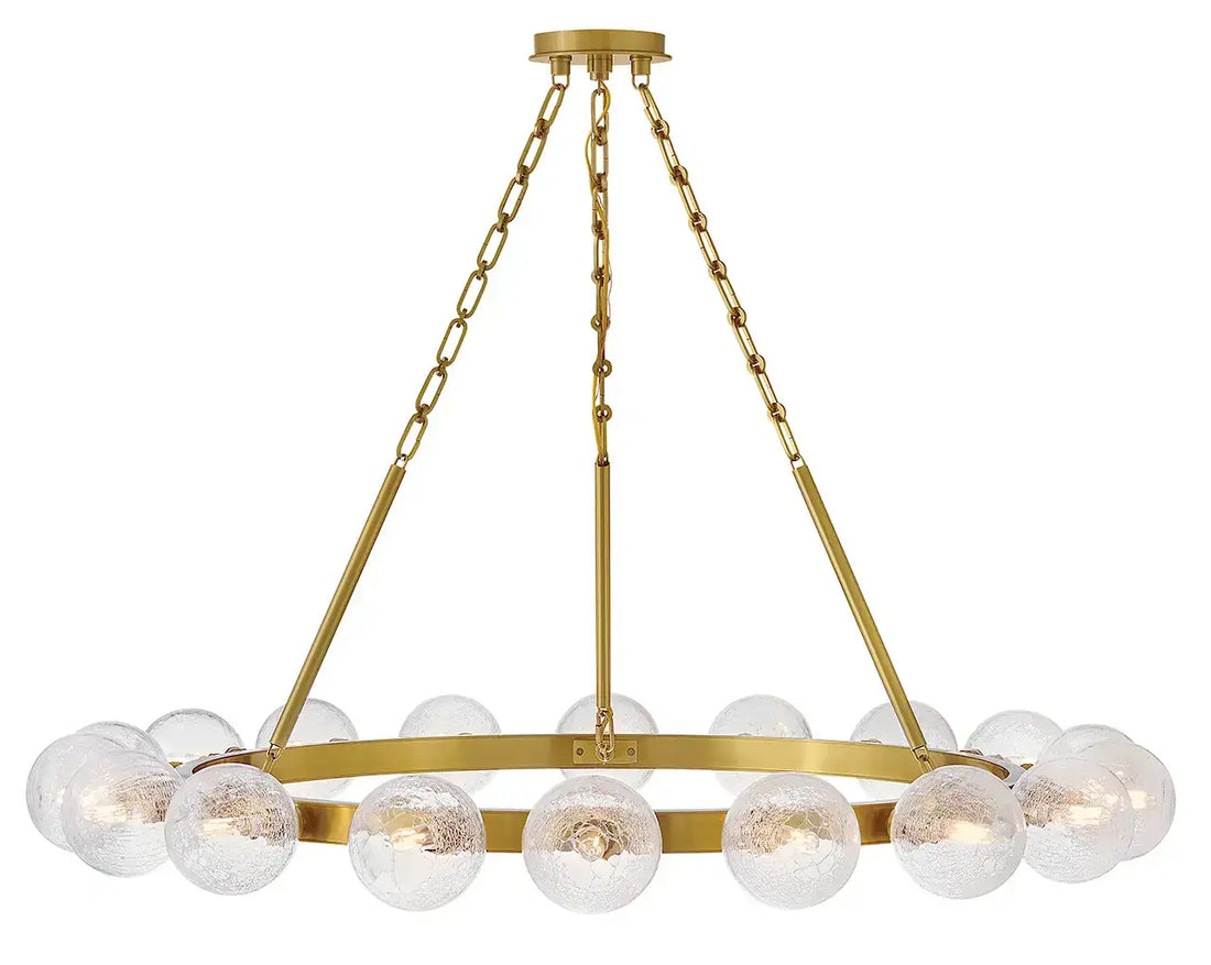 FREDRICK RAMOND, Coco Single Tier Chandelier, PENDANT LIGHT