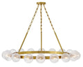 FREDRICK RAMOND, Coco Single Tier Chandelier, PENDANT LIGHT