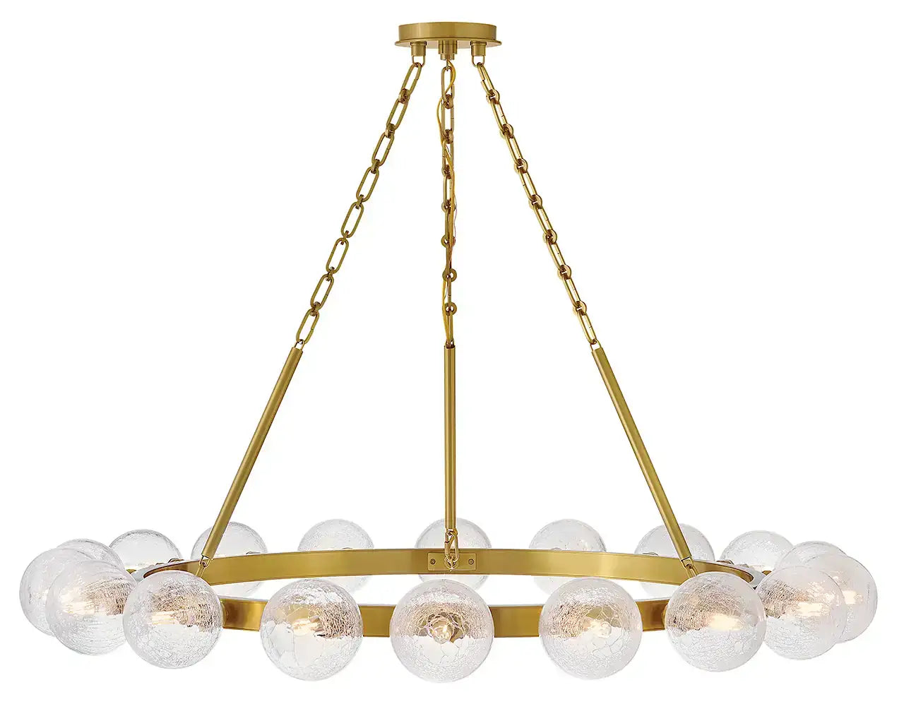 FREDRICK RAMOND, Coco Single Tier Chandelier, PENDANT LIGHT