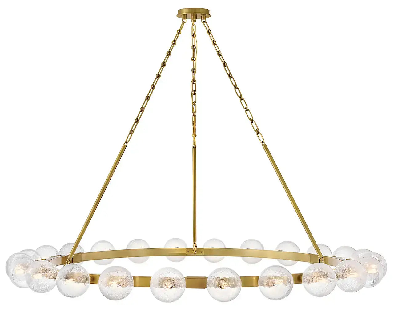 FREDRICK RAMOND, Coco Single Tier Chandelier, PENDANT LIGHT