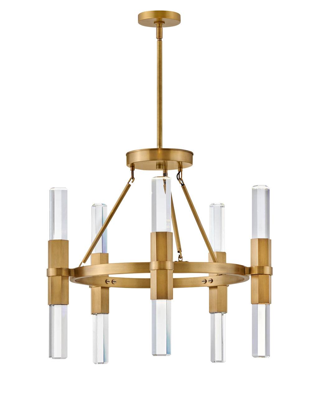 FREDRICK RAMOND, CECILY SINGLE TIER CHANDELIER, PENDANT LIGHT
