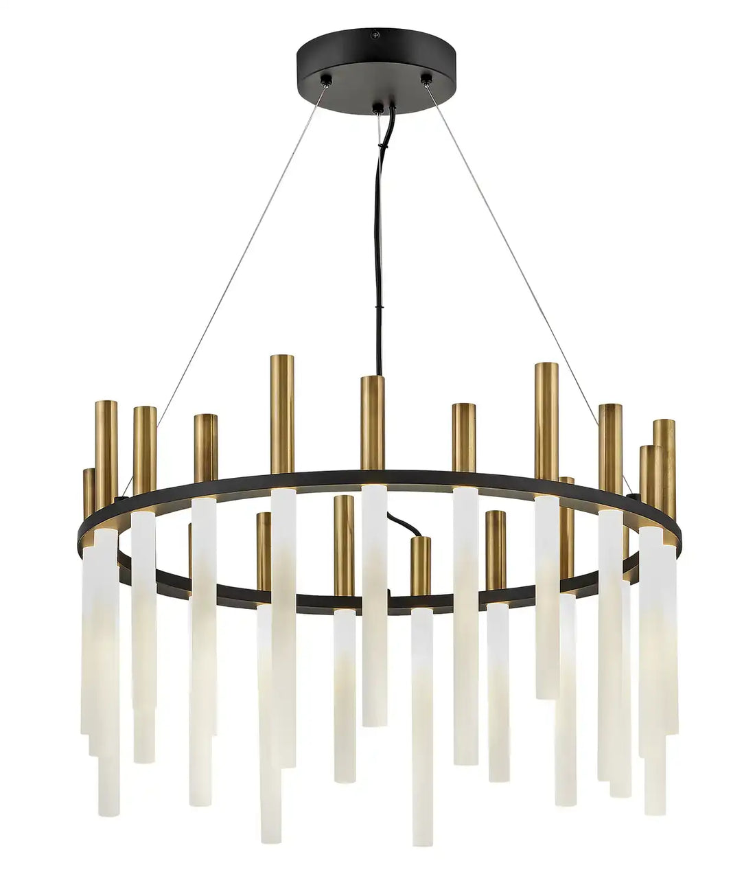 FREDRICK RAMOND, Echo LED Single Tier Chandelier, PENDANT LIGHT