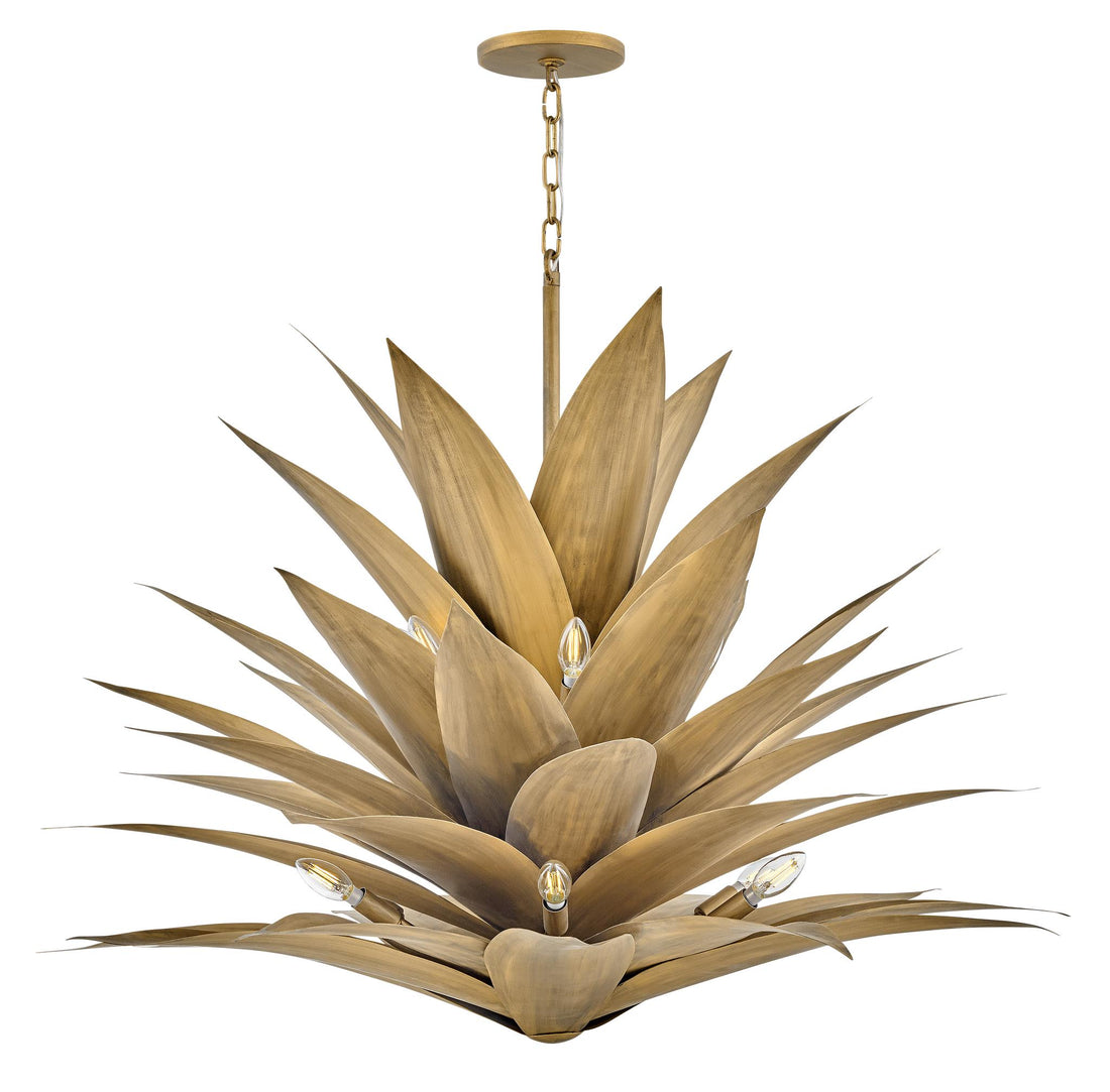 FREDRICK RAMOND, AGAVE MULTI TIER CHANDELIER, PENDANT LIGHT