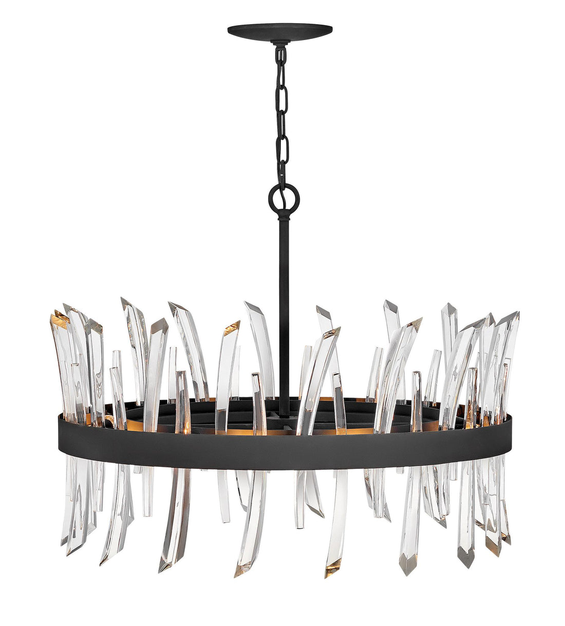 FREDRICK RAMOND, REVEL SINGLE TIER CHANDELIER, PENDANT LIGHT