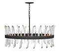 FREDRICK RAMOND, REVEL SINGLE TIER CHANDELIER, PENDANT LIGHT