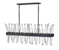 FREDRICK RAMOND, REVEL LINEAR & OVAL CHANDELIER, PENDANT LIGHT