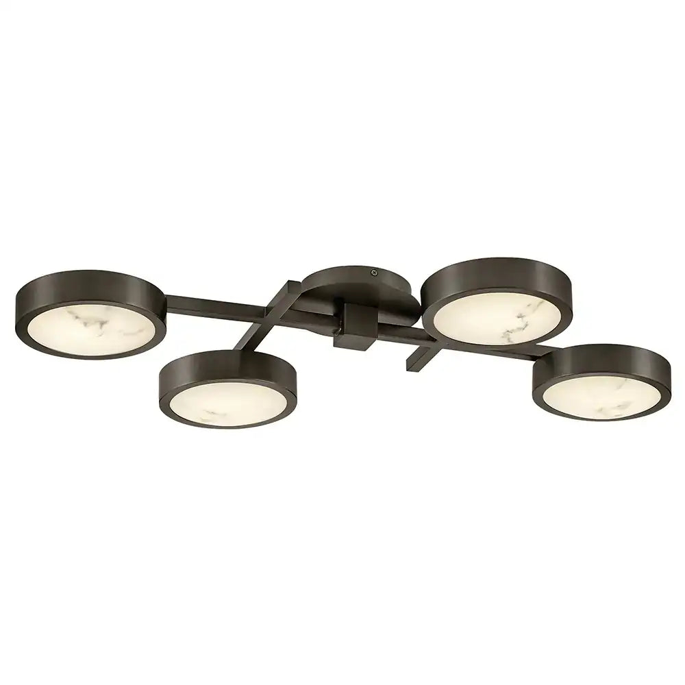 FREDRICK RAMOND, Cava Flush Mount, FLUSH MOUNT CEILING LIGHTS