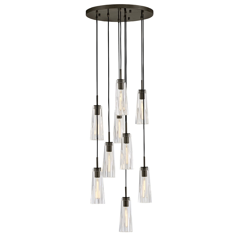 FREDRICK RAMOND, COSETTE PENDANT CHANDELIER, PENDANT LIGHT