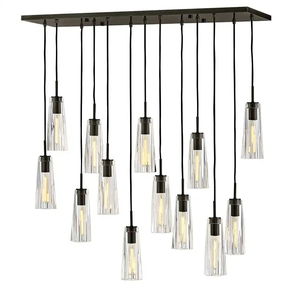 FREDRICK RAMOND, Cosette Thirteen Light Linear, PENDANT LIGHT