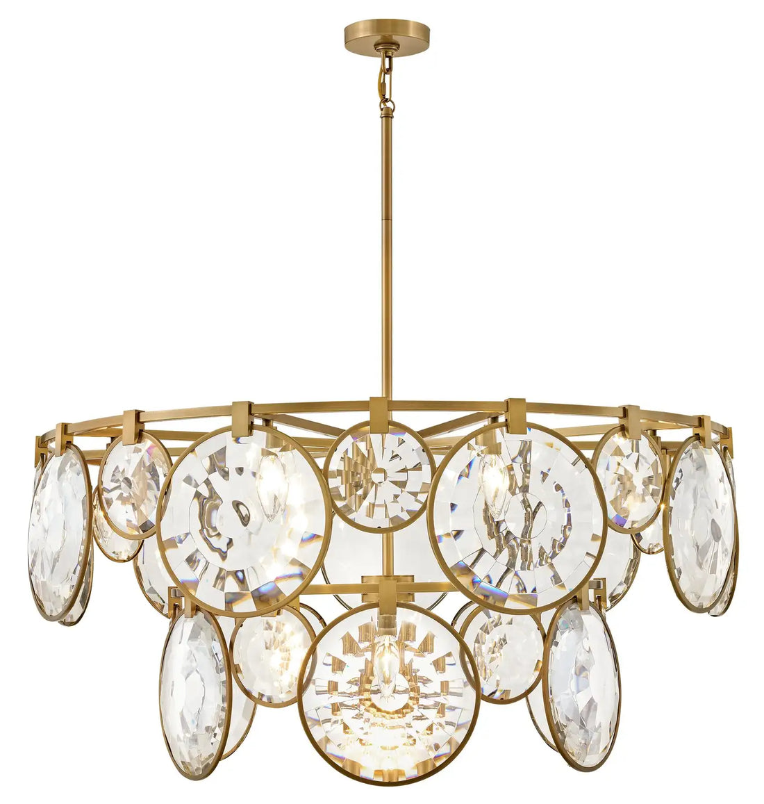 FREDRICK RAMOND, NALA MULTI TIER CHANDELIER, PENDANT LIGHT
