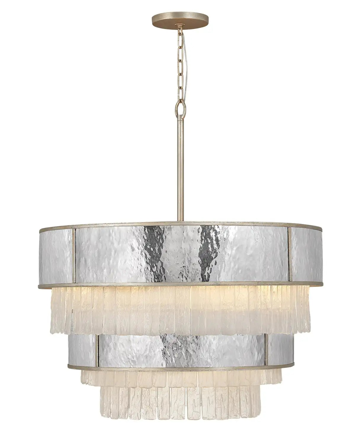FREDRICK RAMOND, REVERIE MULTI TIER CHANDELIER, PENDANT LIGHT