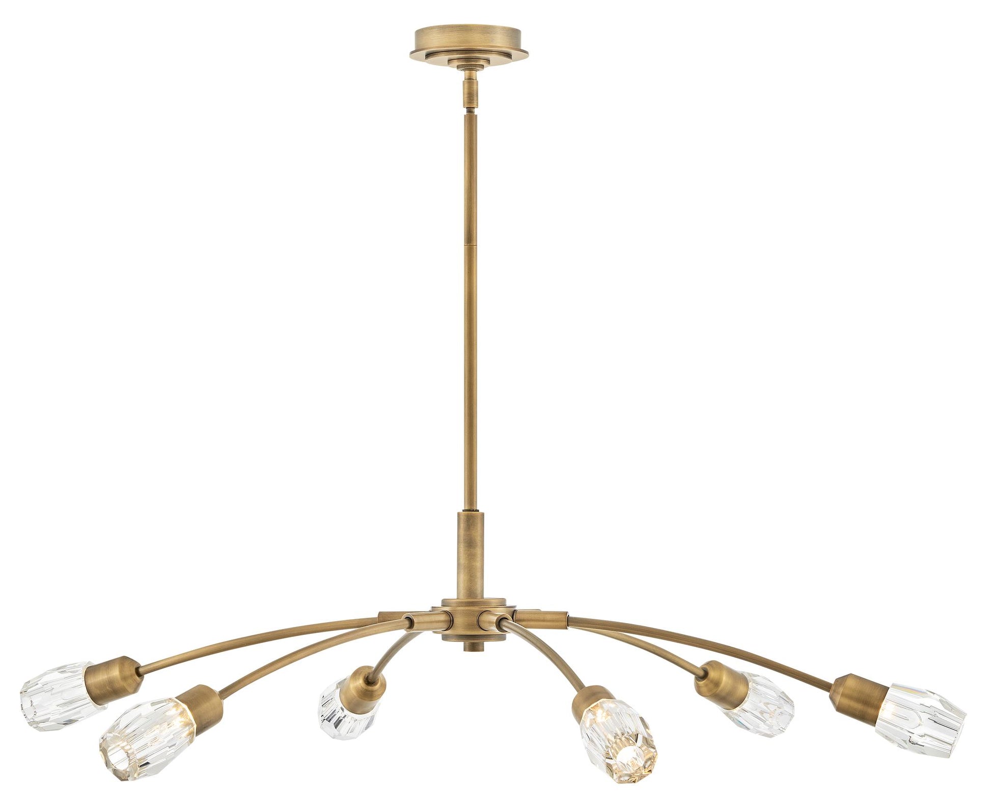 FREDRICK RAMOND, ATERA SINGLE TIER CHANDELIER, PENDANT LIGHT