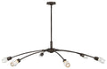 FREDRICK RAMOND, ATERA SINGLE TIER CHANDELIER, PENDANT LIGHT