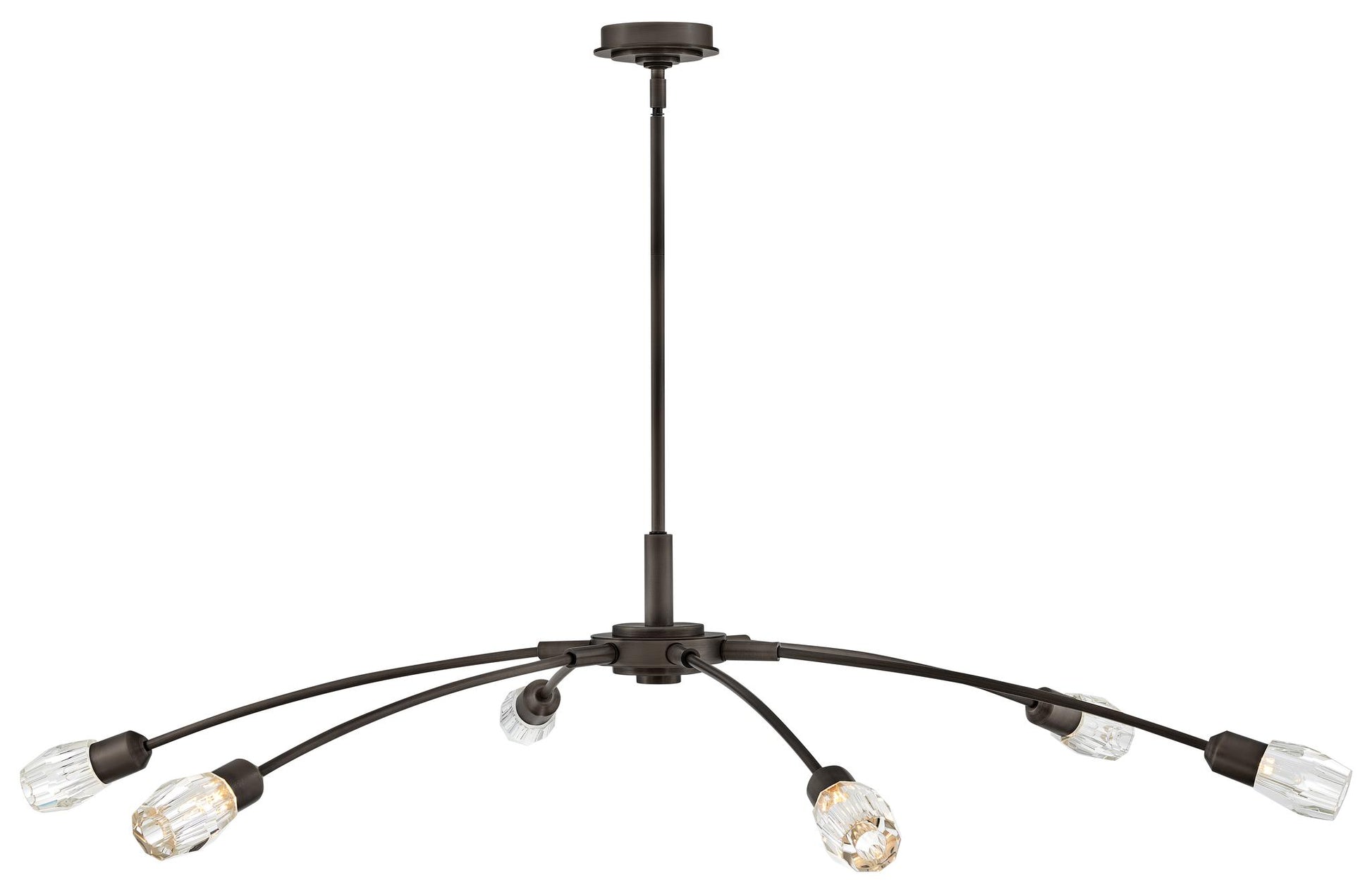 FREDRICK RAMOND, ATERA SINGLE TIER CHANDELIER, PENDANT LIGHT