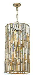 FREDRICK RAMOND, Gemma Two Tier Drum, PENDANT LIGHT