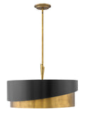 FREDRICK RAMOND, GIGI DRUM SEMI-FLUSH MOUNT, PENDANT LIGHT