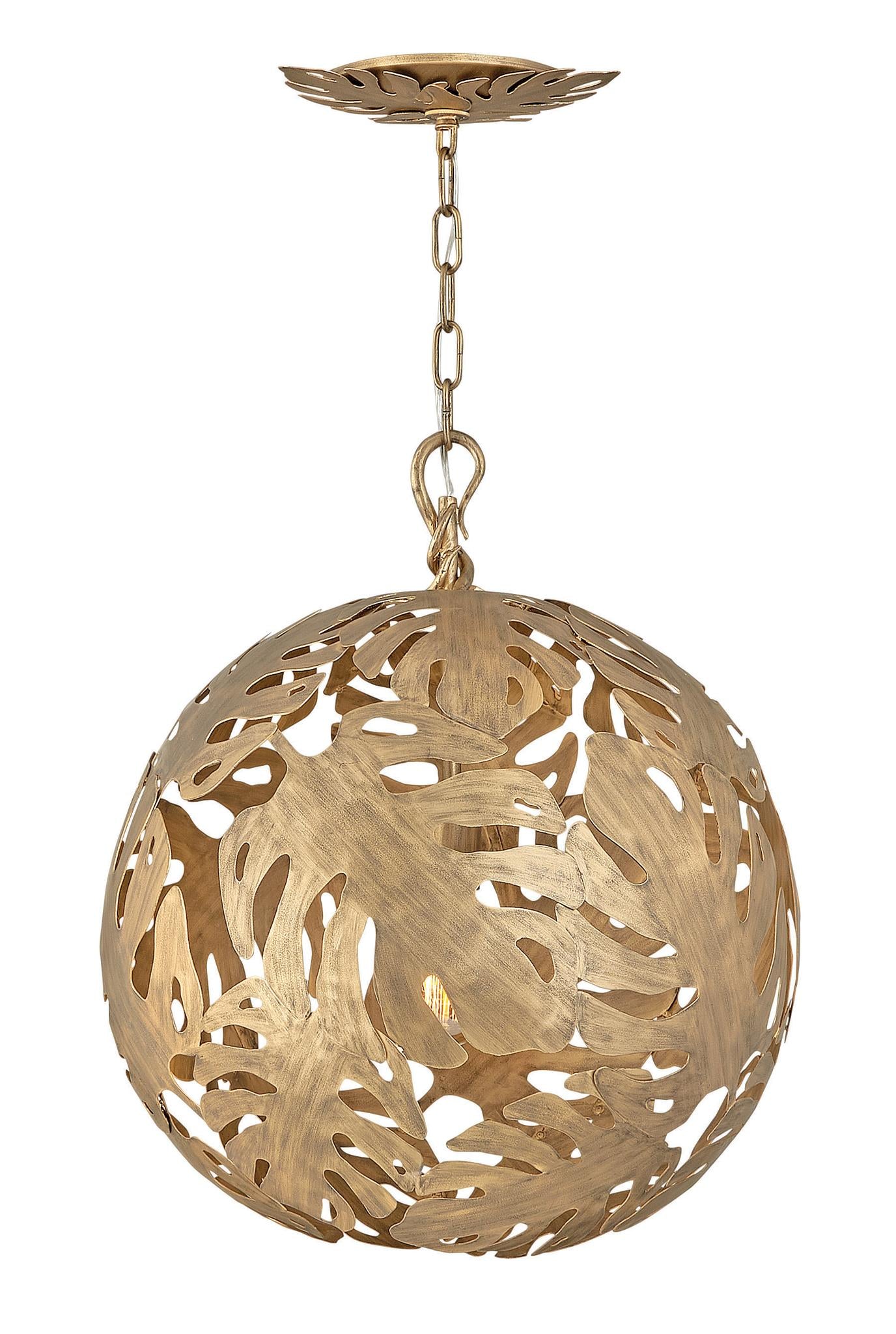 FREDRICK RAMOND, BOTANICA ORB CHANDELIER, PENDANT LIGHT