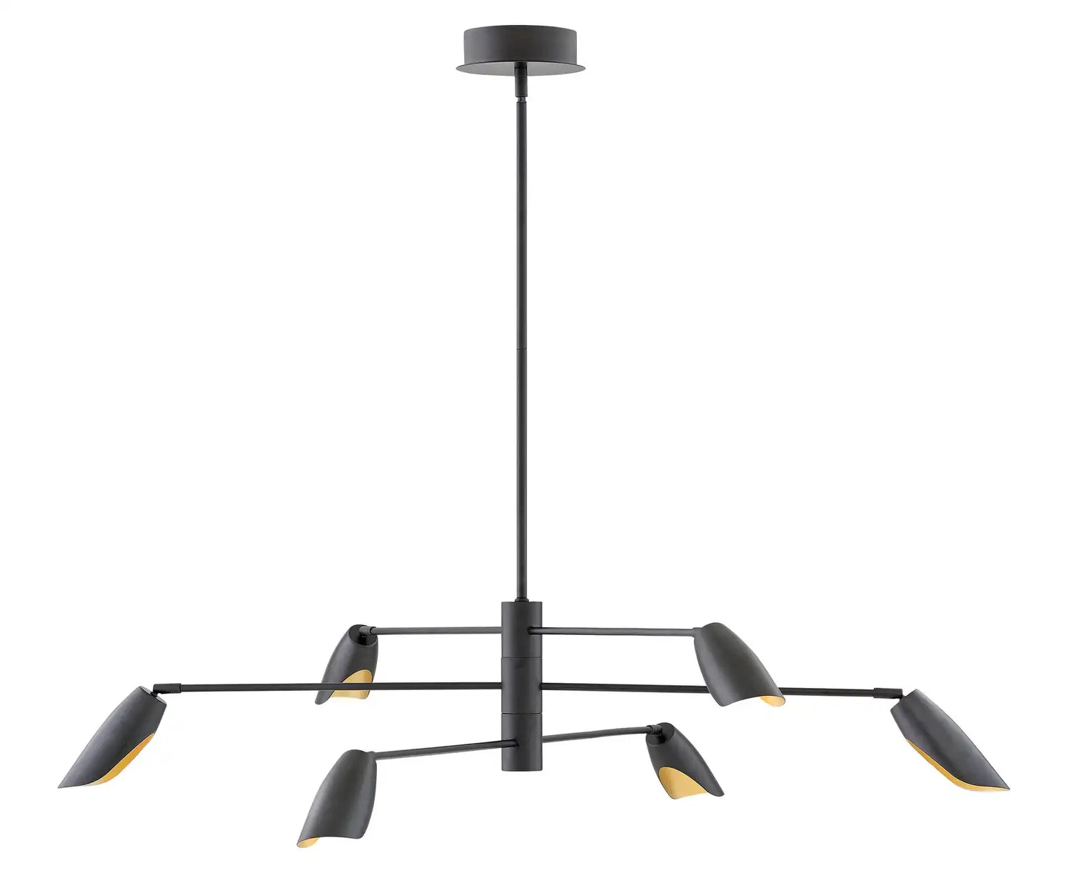 FREDRICK RAMOND, BOWERY MULTI TIER SEMI-FLUSH MOUNT, PENDANT LIGHT