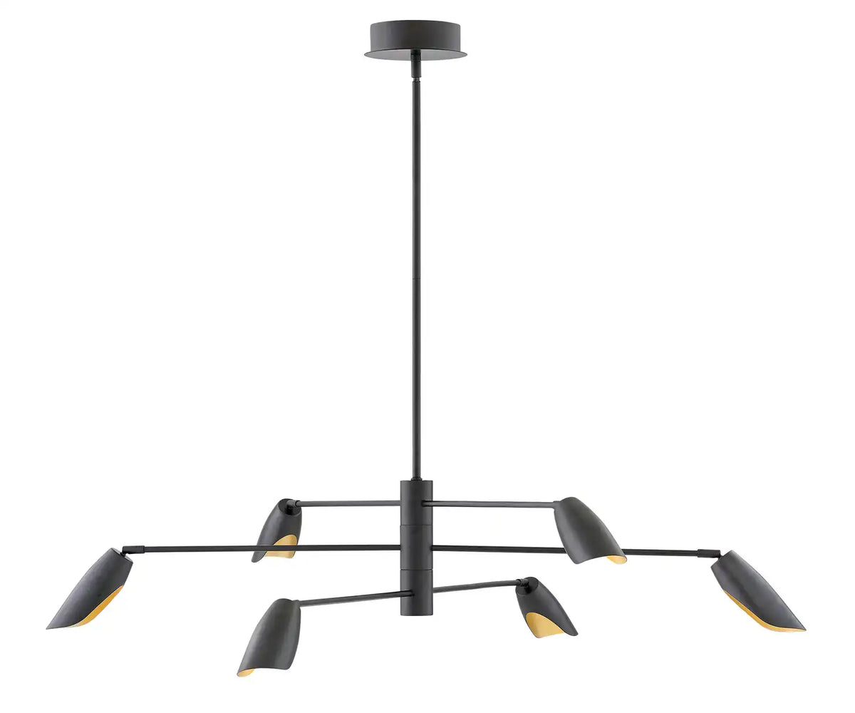 FREDRICK RAMOND, Bowery Adjustable Convertible Multi Tier Chandelier, CHANDELIER LIGHT