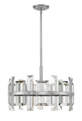 FREDRICK RAMOND, Odette Convertible Drum Chandelier, PENDANT LIGHT