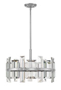 FREDRICK RAMOND, ODETTE DRUM SEMI-FLUSH MOUNT, PENDANT LIGHT