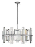 FREDRICK RAMOND, ODETTE DRUM SEMI-FLUSH MOUNT, PENDANT LIGHT