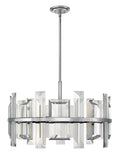 FREDRICK RAMOND, Odette Convertible Drum Chandelier, PENDANT LIGHT