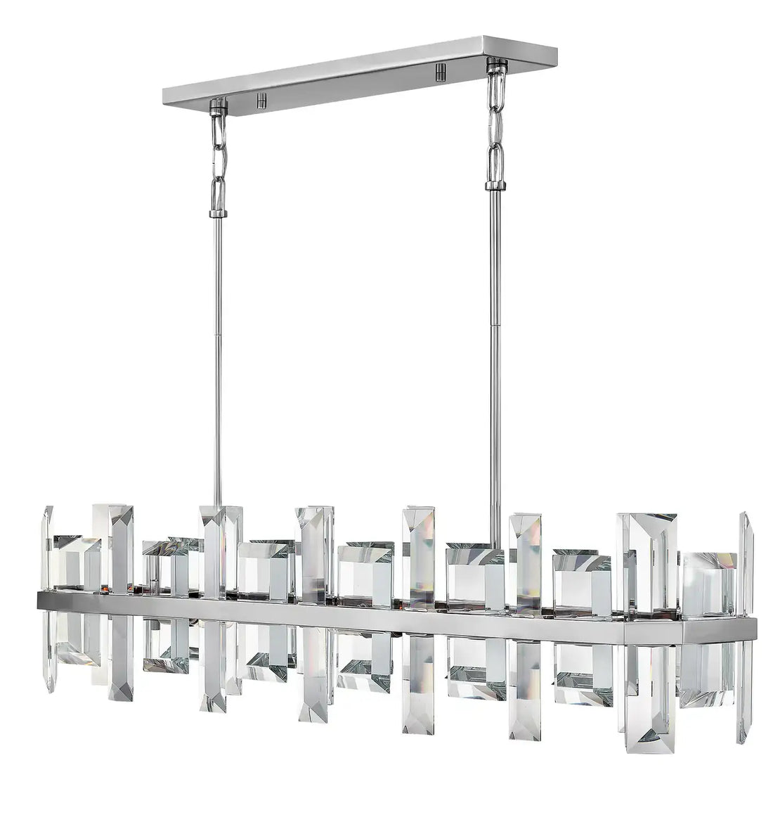 FREDRICK RAMOND, Odette Eight Light Linear, PENDANT LIGHT