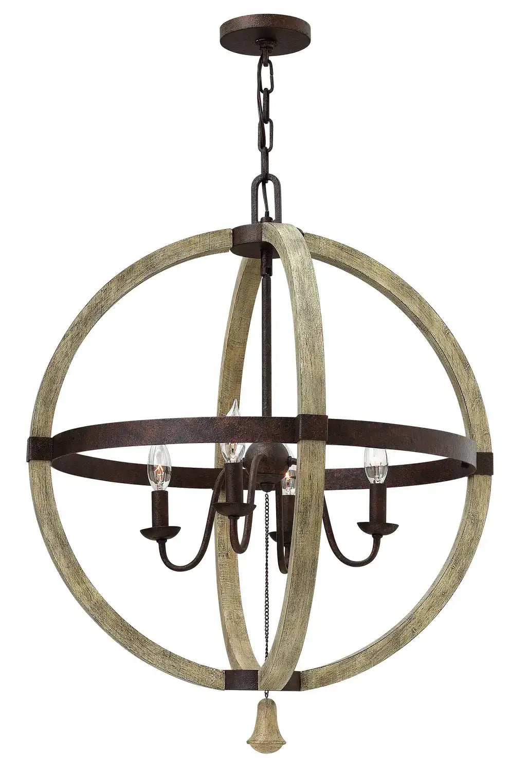 FREDRICK RAMOND, Middlefield Orb Chandelier, PENDANT LIGHT