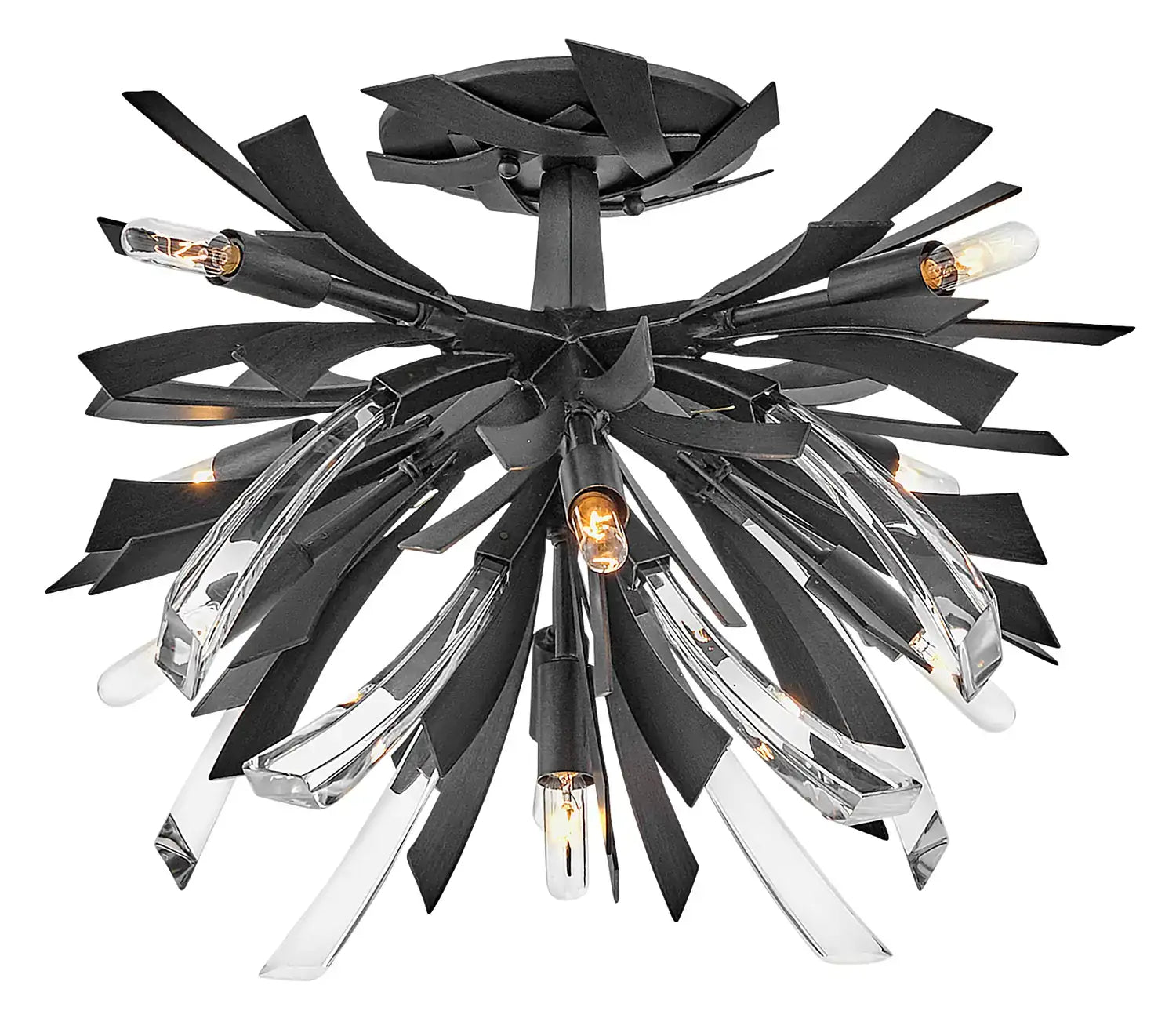 FREDRICK RAMOND, Vida Semi-Flush Mount, FLUSH MOUNT CEILING LIGHTS