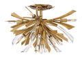 FREDRICK RAMOND, VIDA SEMI-FLUSH MOUNT, FLUSH MOUNT CEILING LIGHTS 