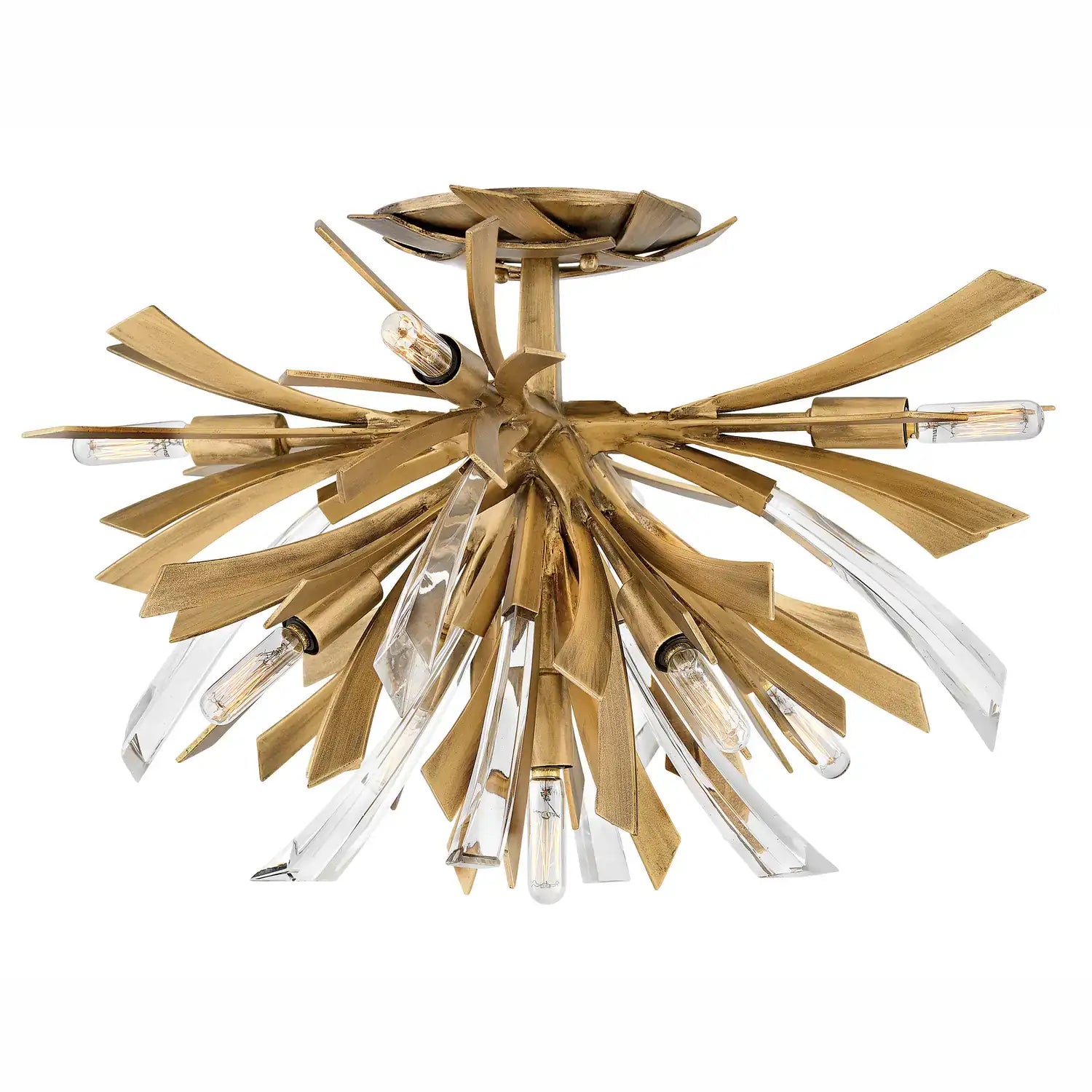 FREDRICK RAMOND, Vida Semi-Flush Mount, FLUSH MOUNT CEILING LIGHTS