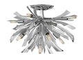FREDRICK RAMOND, VIDA SEMI-FLUSH MOUNT, FLUSH MOUNT CEILING LIGHTS 