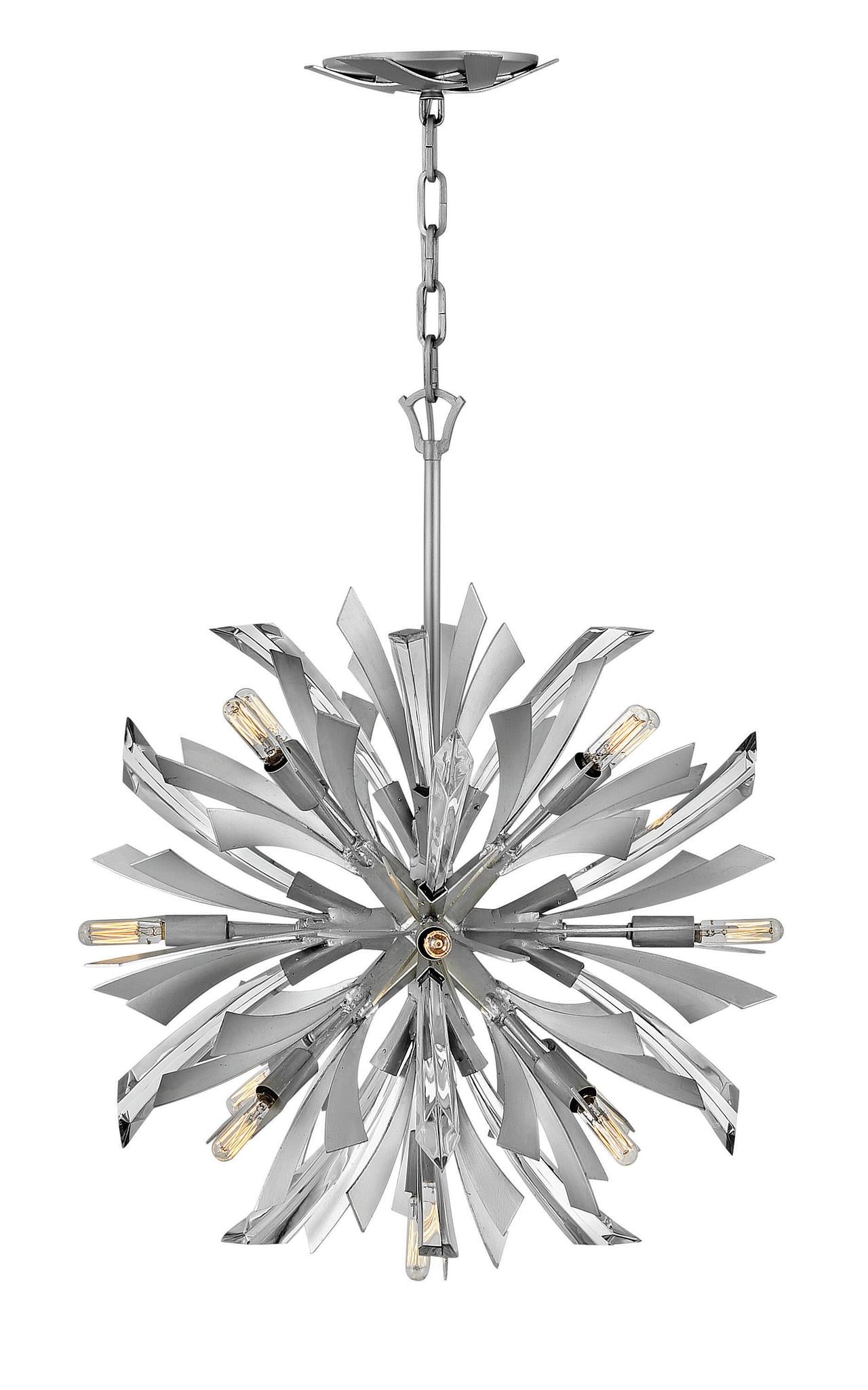 FREDRICK RAMOND, VIDA ORB CHANDELIER, PENDANT LIGHT