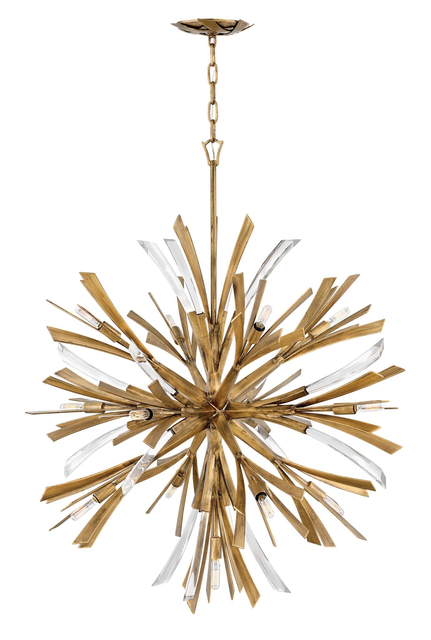 FREDRICK RAMOND, VIDA ORB CHANDELIER, PENDANT LIGHT