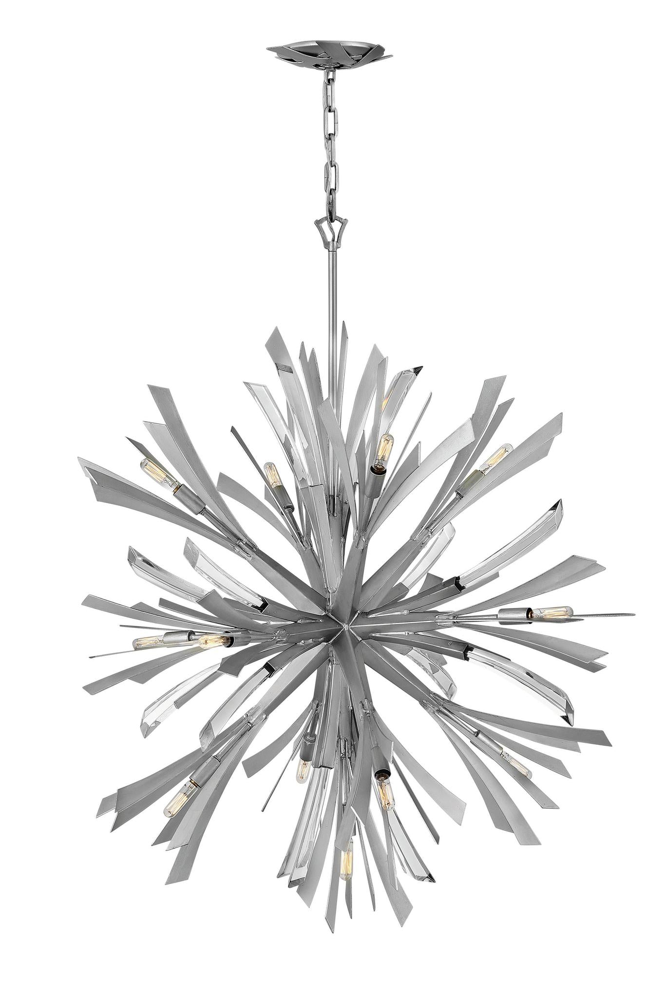 FREDRICK RAMOND, VIDA ORB CHANDELIER, PENDANT LIGHT