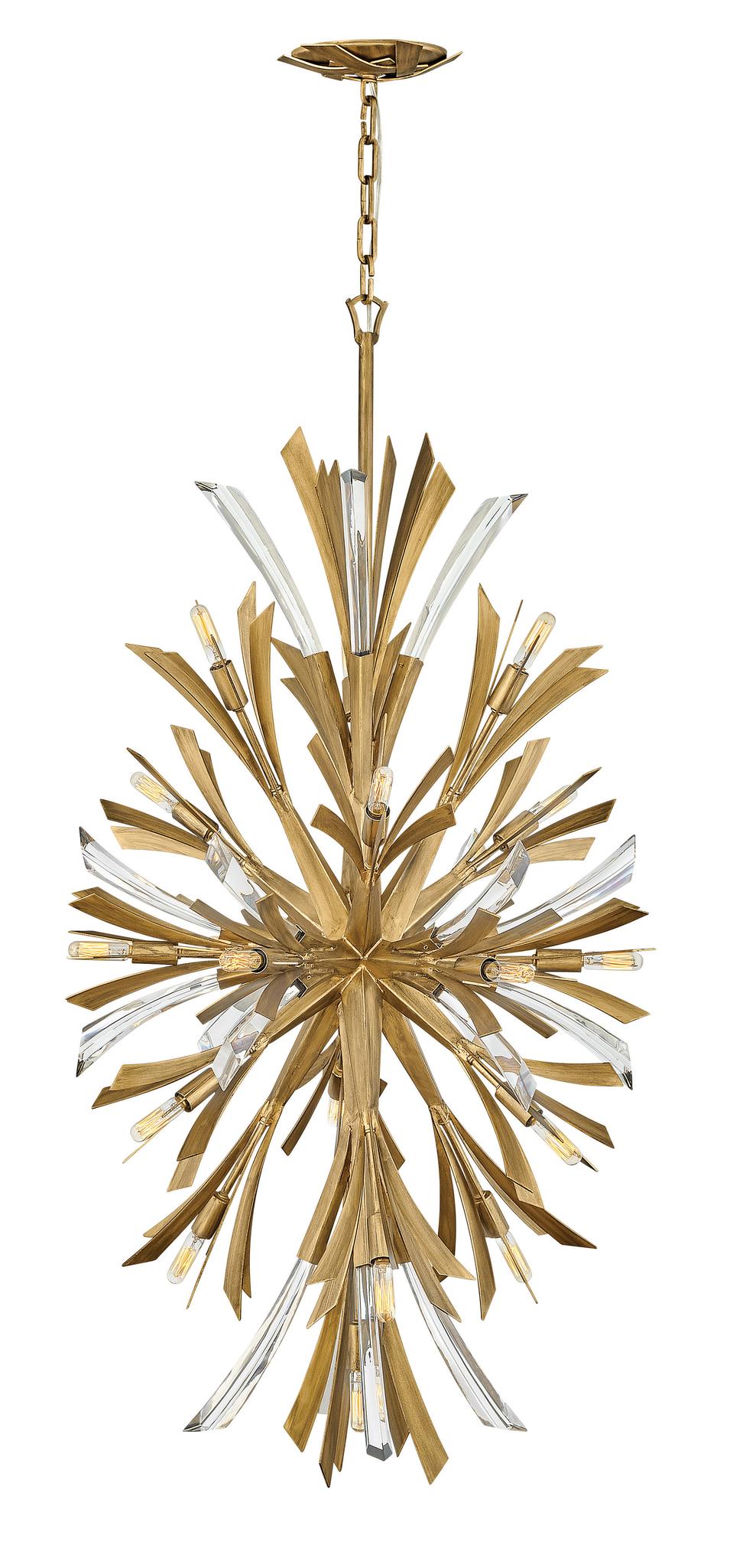 FREDRICK RAMOND, VIDA ORB CHANDELIER, PENDANT LIGHT