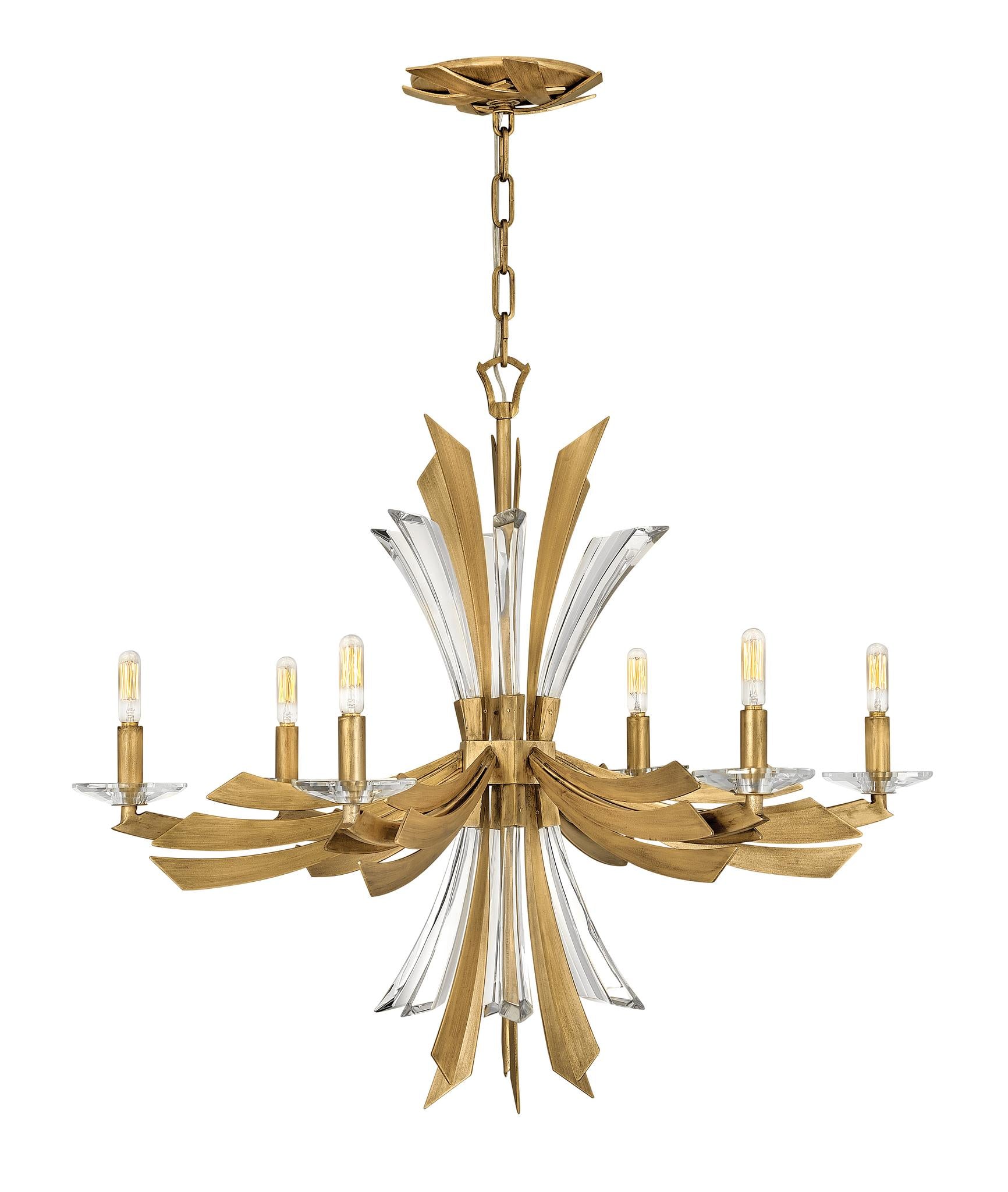 FREDRICK RAMOND, VIDA CHANDELIER, PENDANT LIGHT