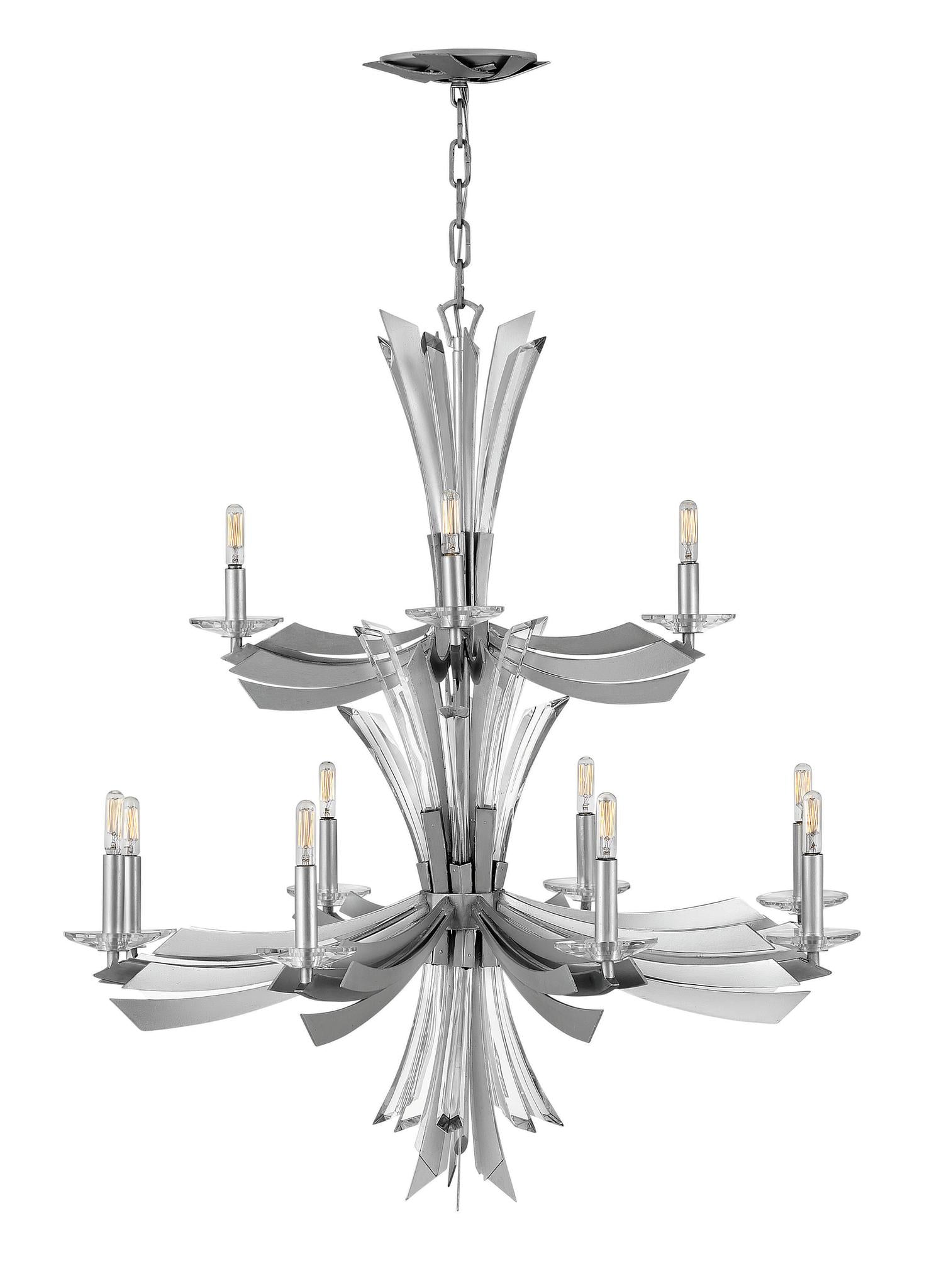 FREDRICK RAMOND, VIDA CHANDELIER, PENDANT LIGHT