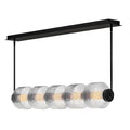 FREDRICK RAMOND, REIGN LINEAR & OVAL CHANDELIER, PENDANT LIGHT