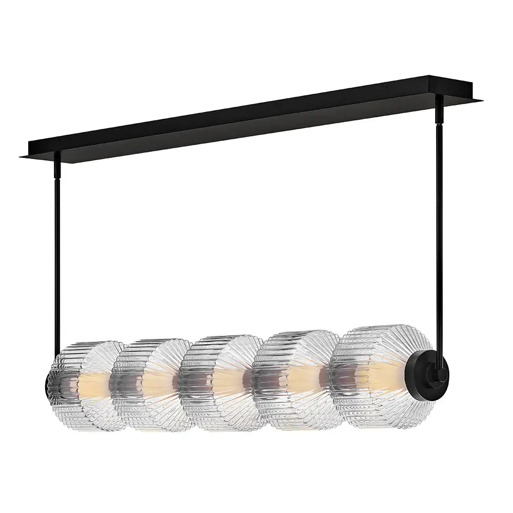 FREDRICK RAMOND, REIGN LINEAR & OVAL CHANDELIER, PENDANT LIGHT