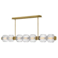 FREDRICK RAMOND, Reign Seven Light LED Linear, PENDANT LIGHT