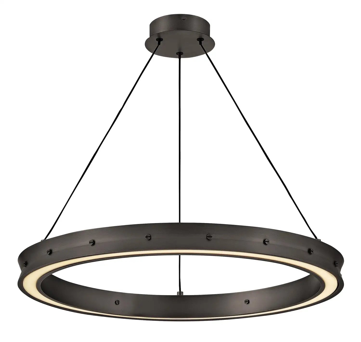FREDRICK RAMOND, ALTHEA SINGLE TIER CHANDELIER, PENDANT LIGHT