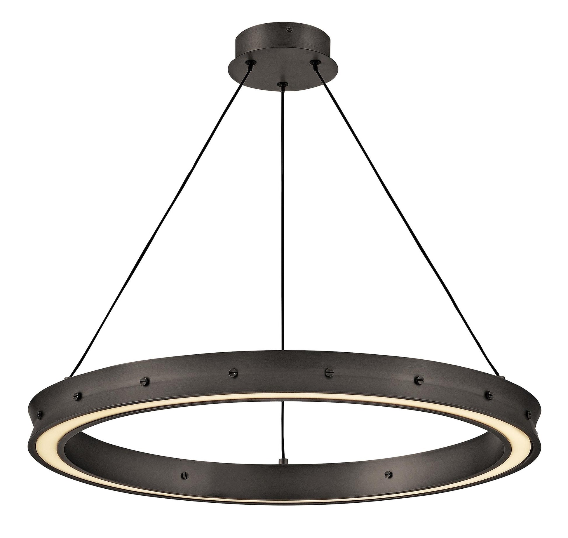 FREDRICK RAMOND, ALTHEA SINGLE TIER CHANDELIER, PENDANT LIGHT